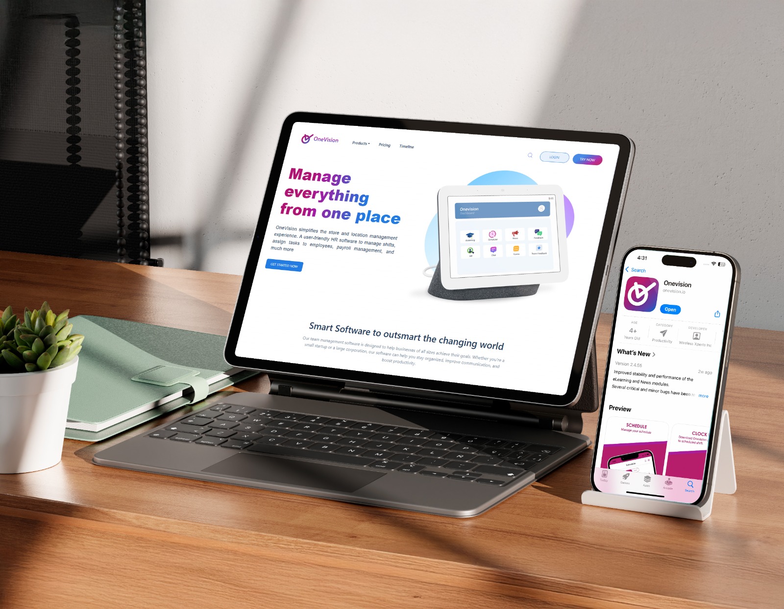 OneVision on multiple devices